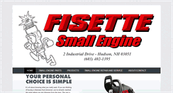 Desktop Screenshot of fisettesmallengine.com
